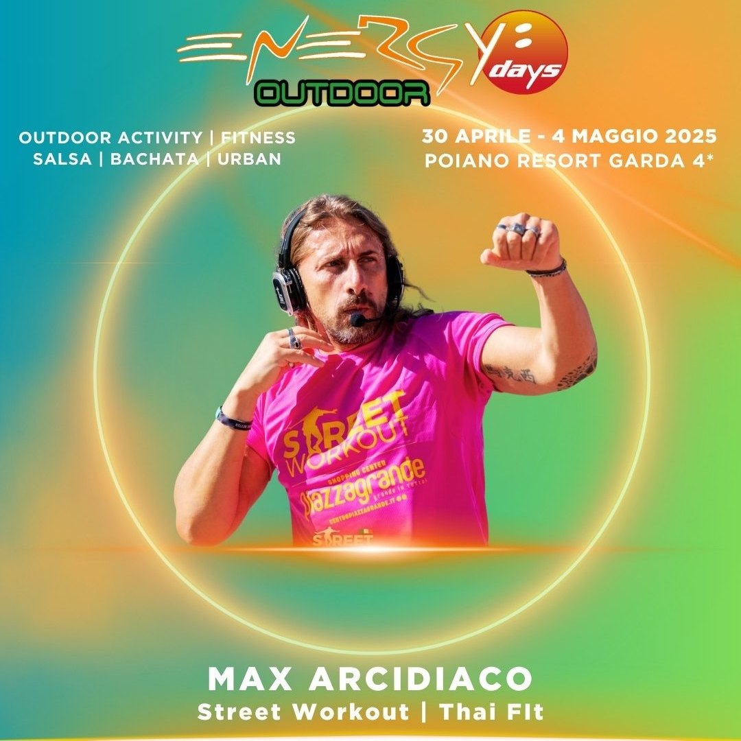 Street Workout con Max Arcidiaco a EnergyDays Garda